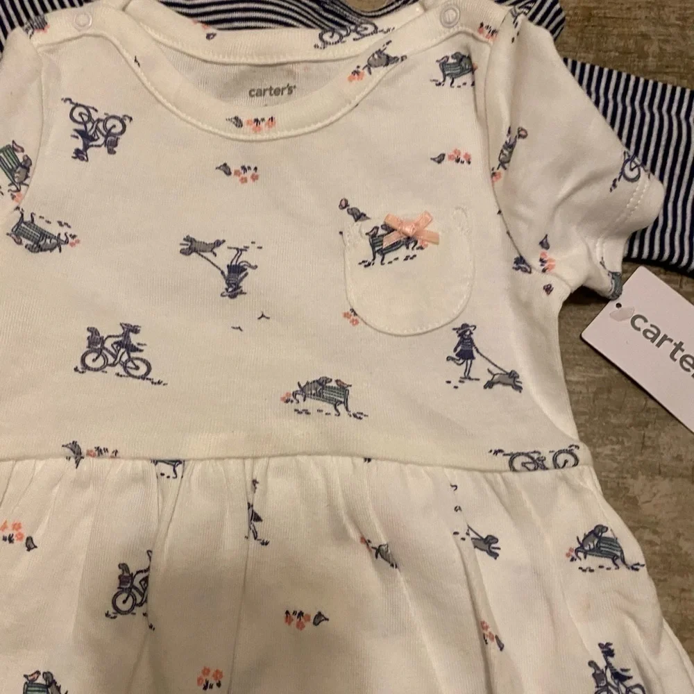 NWT carters 2-piece sweater/dress set